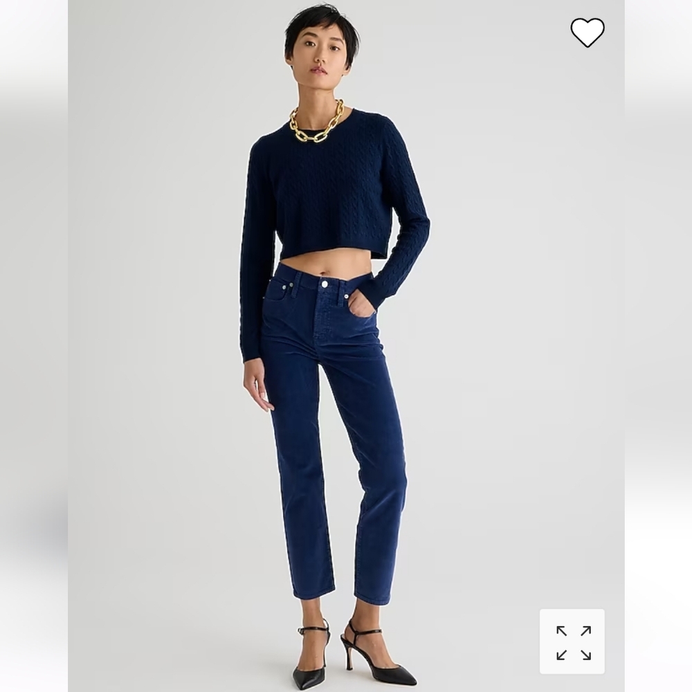 J. Crew Vintage Straight Corduroy Pant